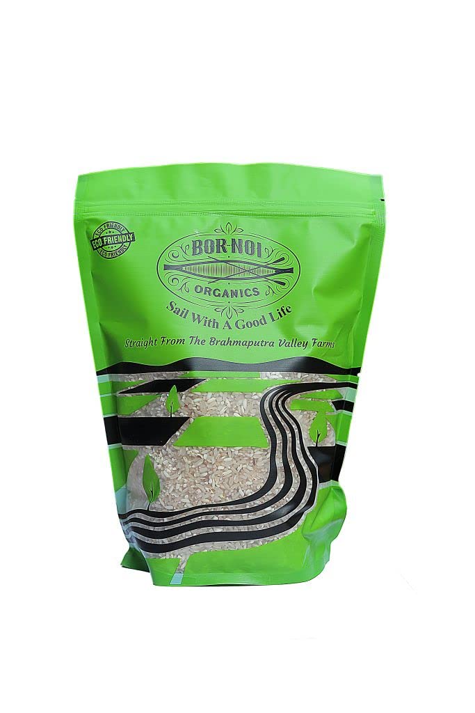 Assam's Brahmaputra Valley Sticky (Bora) / (Boka) Rice - 1 Kg