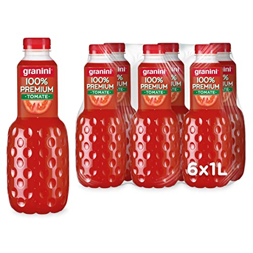 Zumo de Tomate 100% Fruta Sin azúcares añadidos Pack 6 x 1L Granini Clásicos
