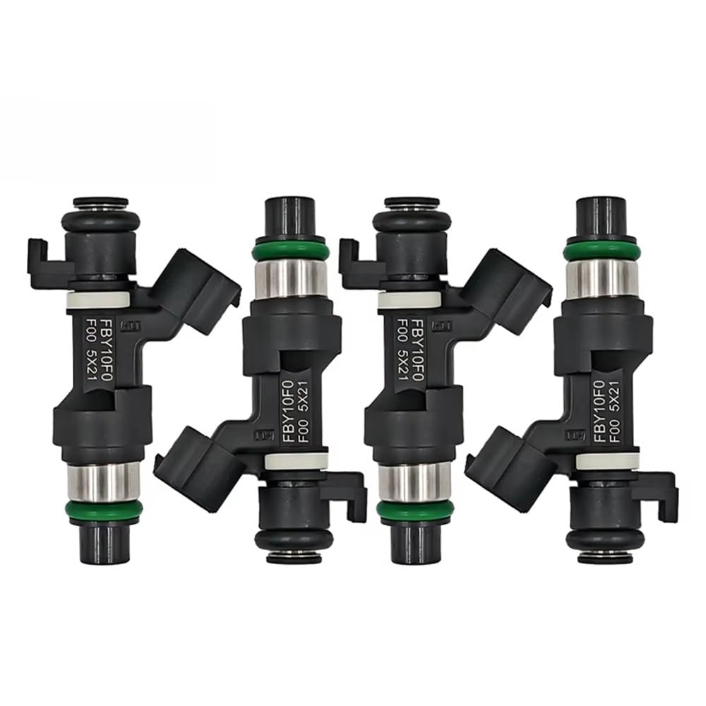 Stoifffhh One Color Injector Nozzle Compatible With Nissan For Almera 1.6 16V N17 2006-2018 1660095F0a 16600-95F0a Fuel Injectors(4Pcs)
