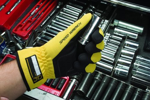 CLC Pit Crew 215NM Navy Medium Speed Wrench Glove - Set of 2