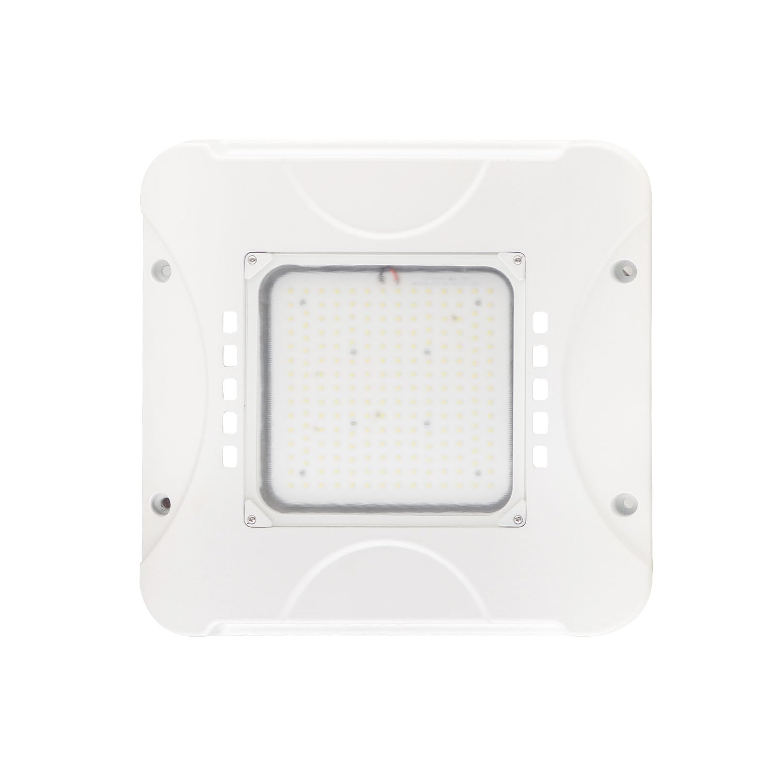 KLC GRP LED Canopy Light Fixture 80/100/120/150W, 3000K/4000K/5000K All in one, AC100-277V, 17250LM IP65 Waterproof, Canopy Light Outdoor for Gas Station, Warehouse