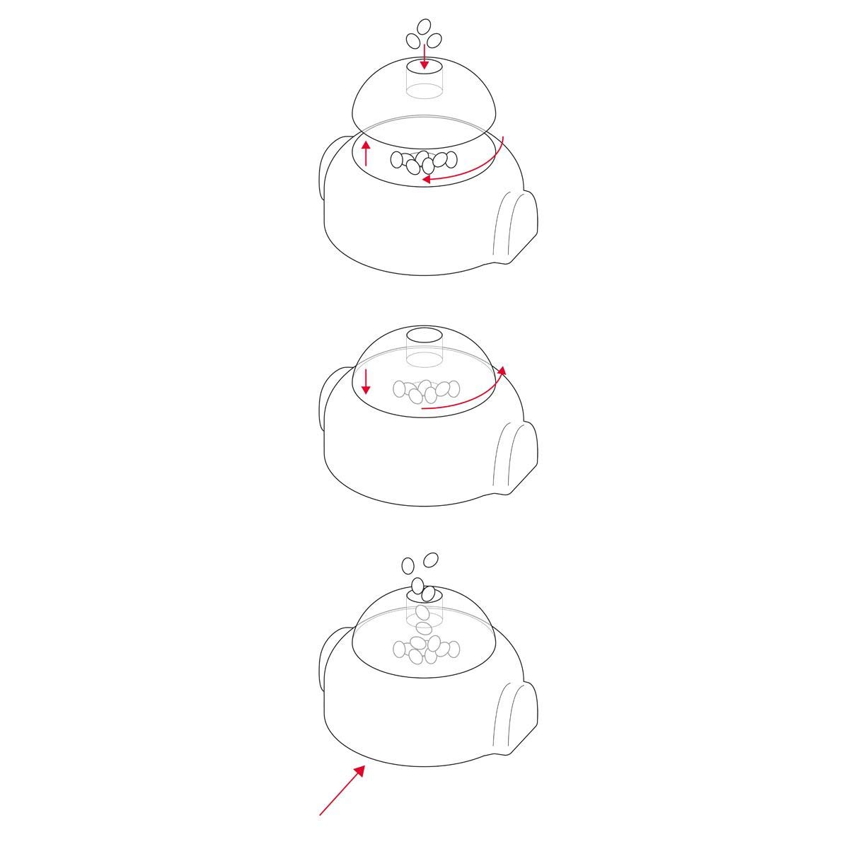 Flamingo - Pop Up Treat Toy - (540058509616)