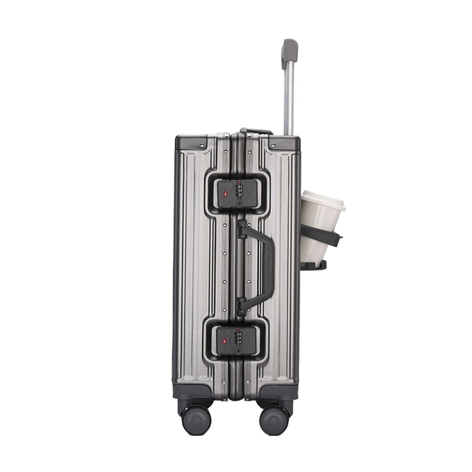 Valigia da viaggio con telaio in alluminio per studenti Valigia trolley di