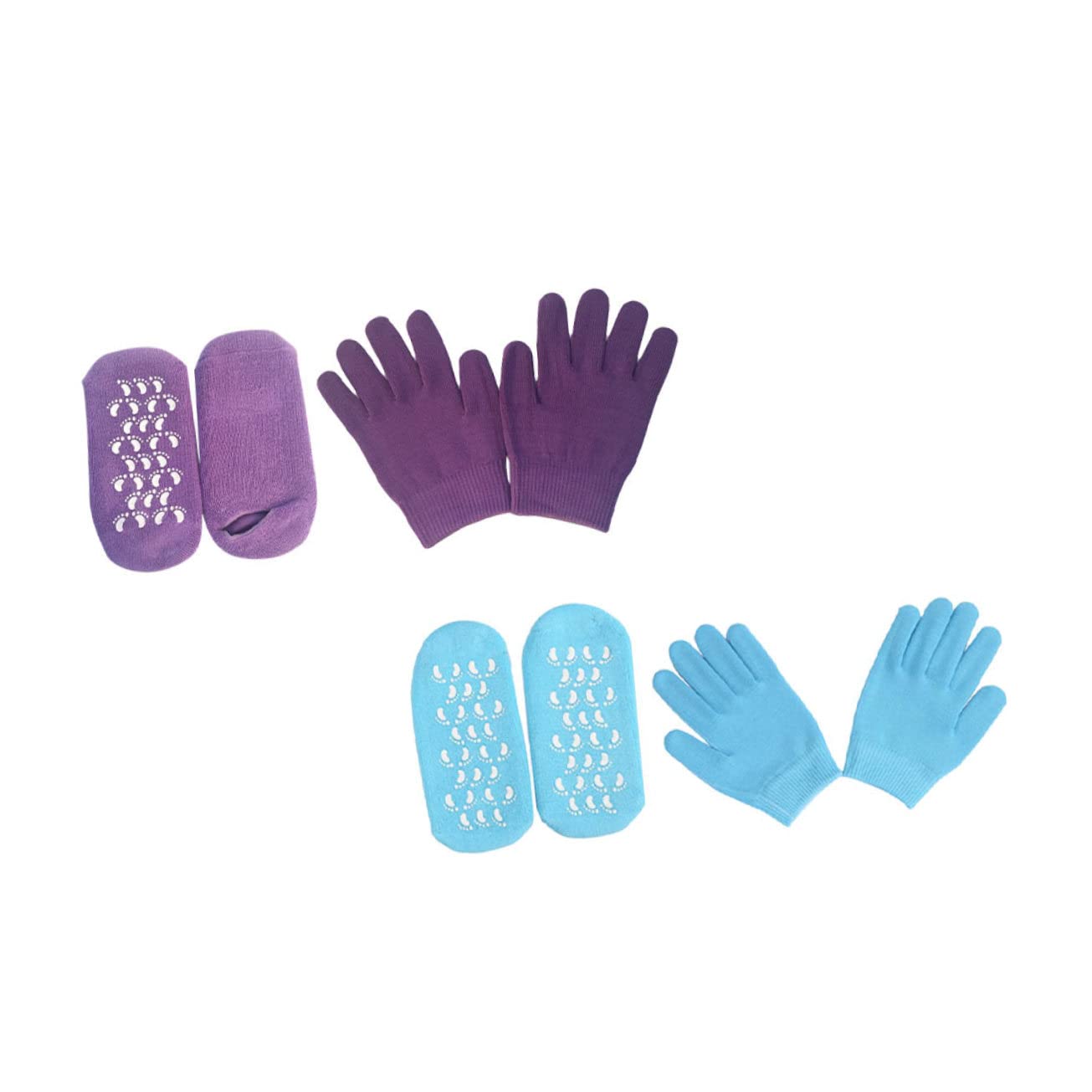 Feuchtigkeitsspendende Gelhandschuhe und Socken 2 Satz Phytagel