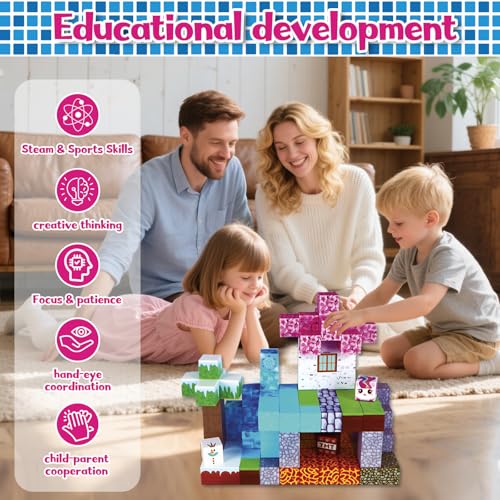 50% Off Magnetic Building Blocks - 150PCS STEM Toy for Kids - Image 2