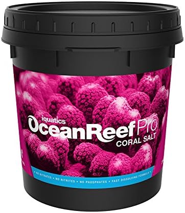 Ocean Reef Pro Marine Saltwater Coral Premium Aquarium Salt Bucket - 20KG