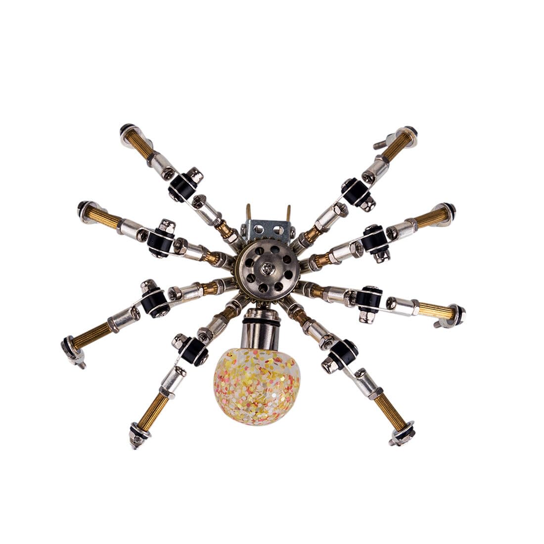 Set di puzzle con ragni in metallo 3D, 270 pezzi, insetti meccanici, puzzle 3D, set da modello, decorazione fai da te per gli appassionati