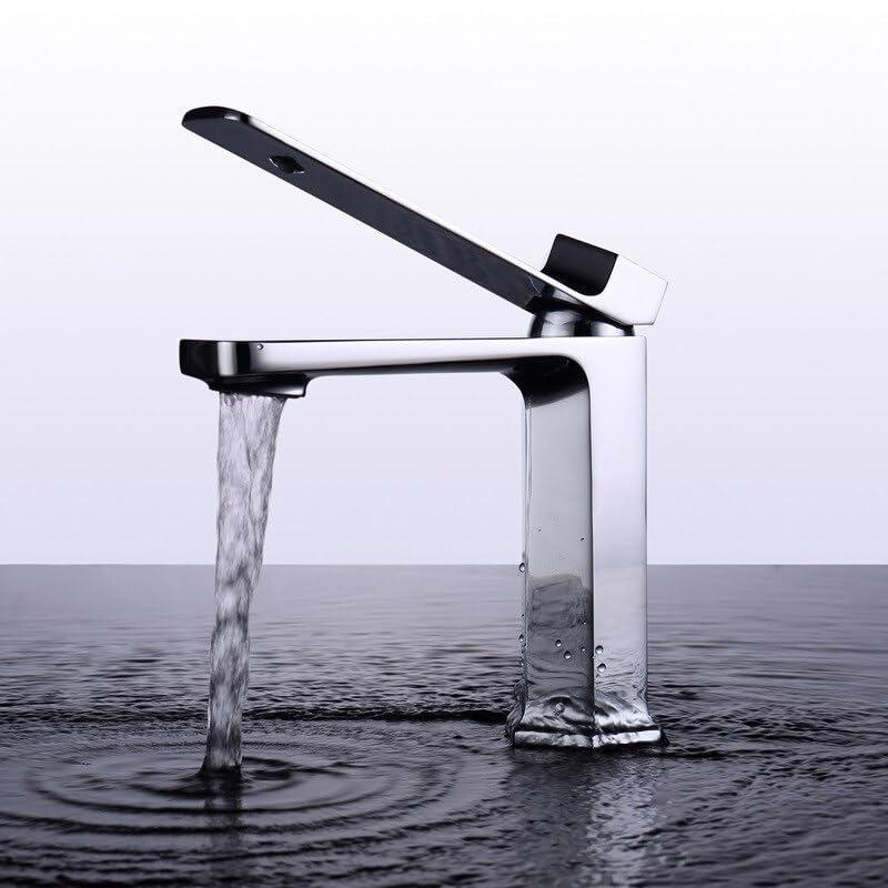 Robinet bassin eau chaude et froide pour une salle de bain moderne