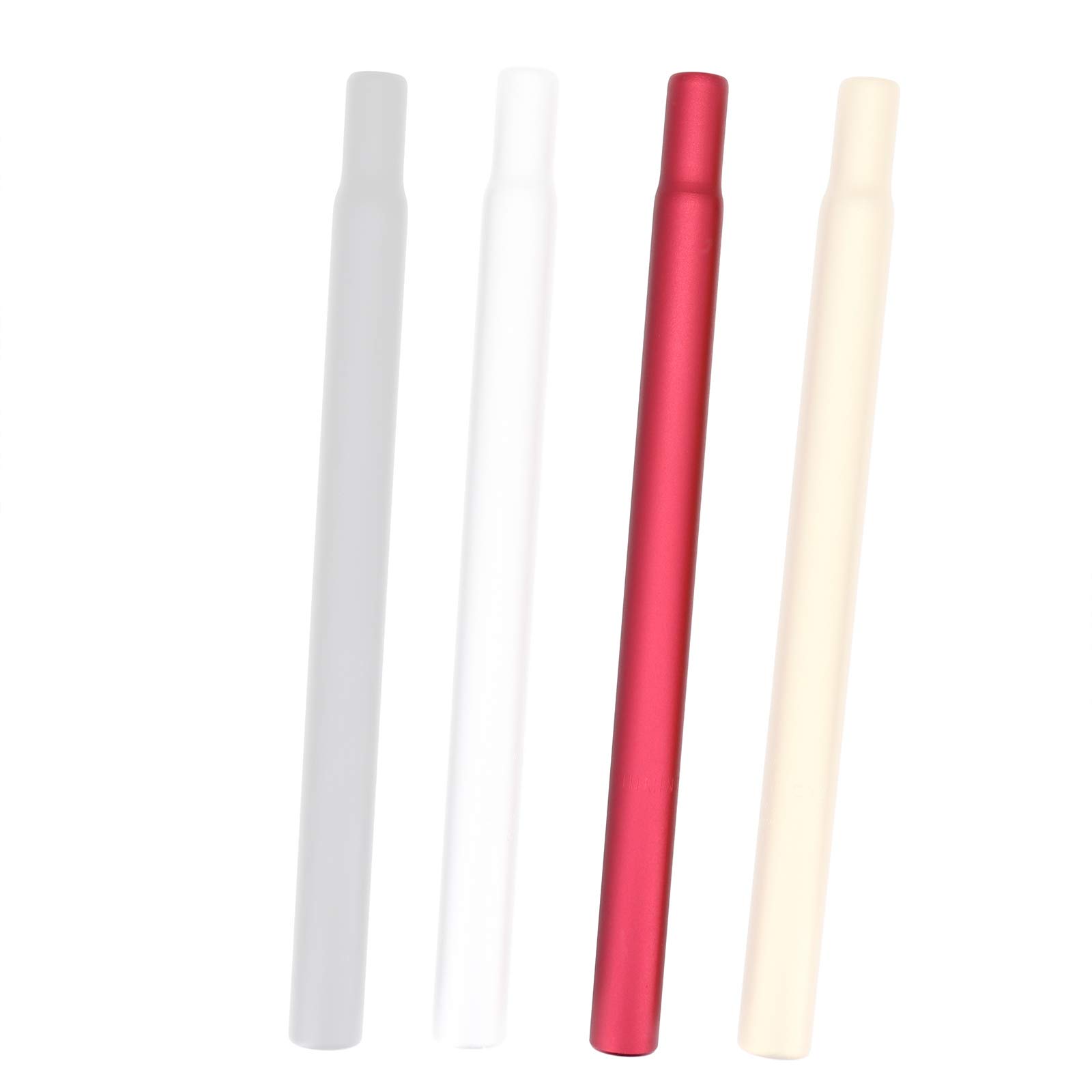 DJC Bike Seatpost 25.4mm 27.2 28.6 30.4 30.9 31.6 Lightweight Aluminum 350mm Length for MTB Mountain Bike Lady Bike Road Bike