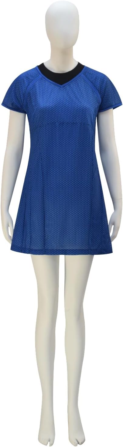 Into Darkness Marcus Blue Dress Cosplay Costume (US Size Medium) - Image 2