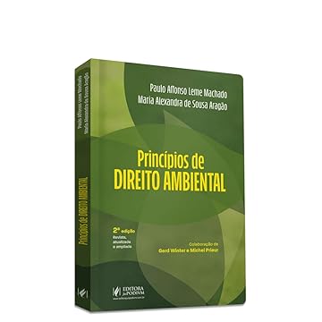 Capa do livro Princípios de Direito Ambiental