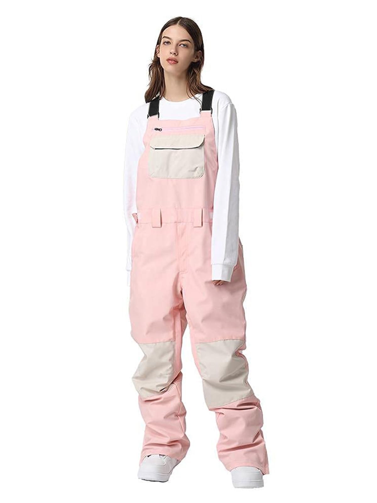 SEARIPE Snow Bibs Adjustable Overalls