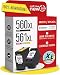Produktbild callmenew 560XL & 561XL Druckerpatronen  kompatibel mit Canon 560 561 Patronen XL (PG-560XL Schwarz & CL-561XL Farbe)  XL Reichweite, Smart-Chip, Ersatz für PIXMA TS5350i TS7450i TS5300  2er Pack