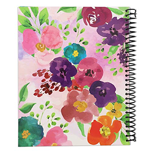 Sustainable Greetings Floral Greeting Card Organizer Book – 10 x 8.5 Inches