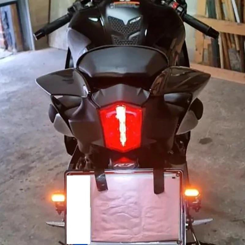 Lumière ambre moto 3LED 12V anti-collision pour indicateurs moto - 6