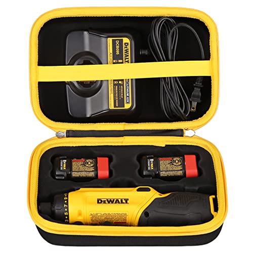 Mchoi Hard Carrying Case Fits For Dewalt Dcf682N1 / Dcf680N2 8V Max Cordless Screwdriver Kit, Gyroscopic, Eva Portable Storage Case Shockproof, Case Only #TOP26