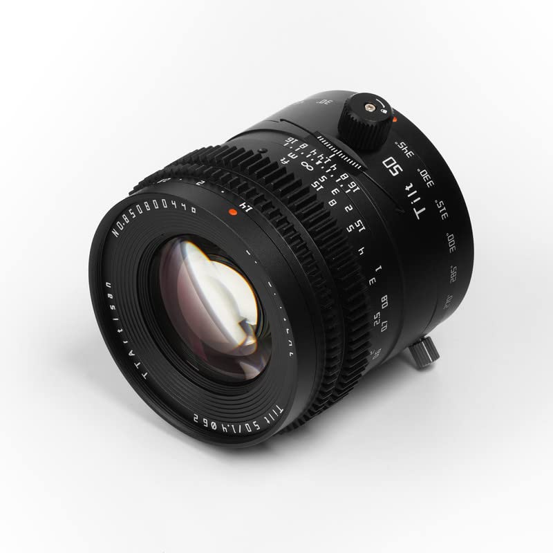 TTArtisan Obiettivo Tilt 50 mm F1.4 Full Format Messa a fuoco manuale per fotocamera mirrorless per fotocamere Fuji X Mount X-A1 X-M1 X-T100 X-T30 X-PR01 X-E1 X-E4 XS10 e altri.