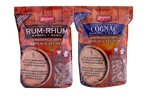 cognac Barrel Smoking Chips & Rum Barrel Smoking Chips