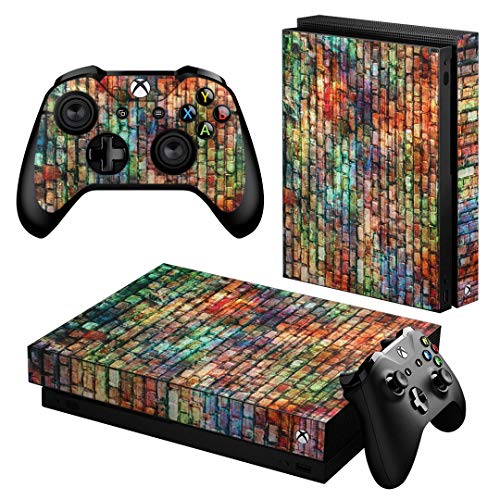 igsticker Xbox One X ��p �X�L���V�[�� ���ʁE�V�ʁE��ʁE�R���g���[���[ �S�ʃZ�b�g �G�b�N�X�{�b�N�X �V�[�� �ی� �t�B���� �X�e�b�J�[ 004568
