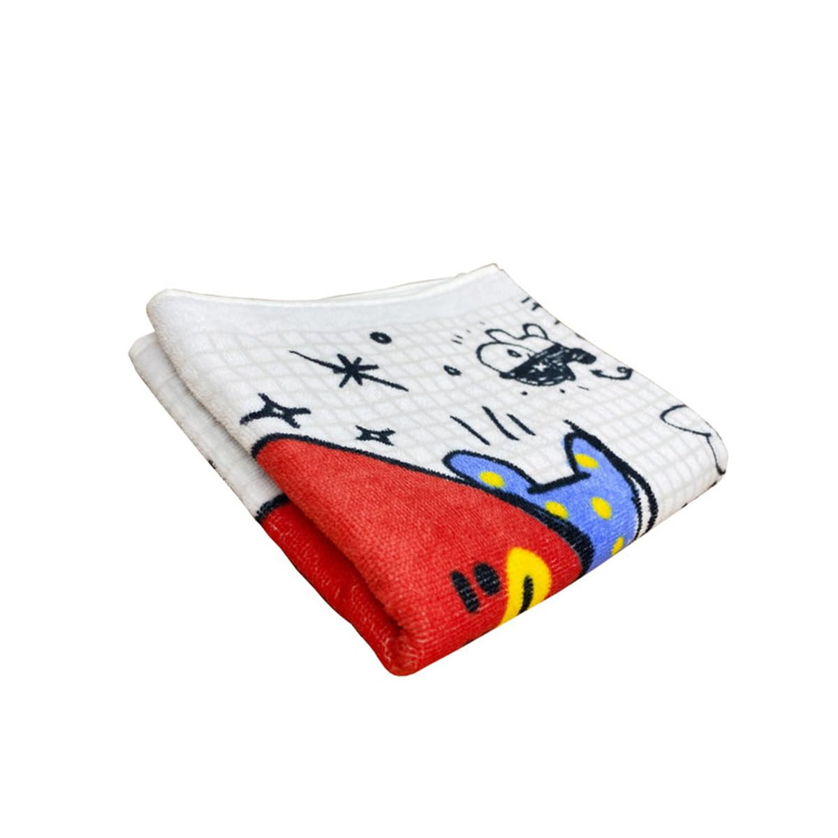 TATAタオル Amazon｜丸眞 フェイスタオル BT21 カラースケッチ_TATA キャラクター