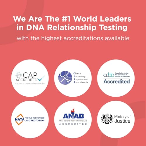 Image of HomePaternity Maternity DNA Test, Fast Results, Highest Accuracy Available with Up to 34 Genetic Markers Tested, All Lab Fees & Shipping Included, Determine Bio-Mother