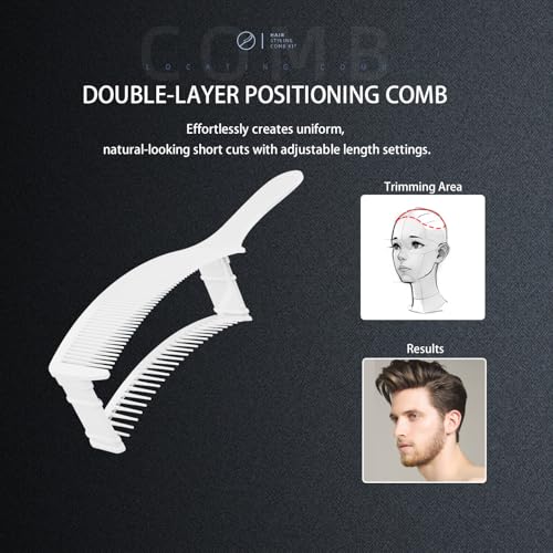 NebulaBloom Peine Profesional para Corte de Cabello miniatura 6