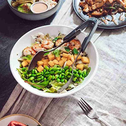 ZHIZAIHU 2X Any Tongs BBQ Clip Cutlery Clip Food Tongs No-Stick Food Clip BBQ Tongs Brot Clamp Cake Clip Geschirr