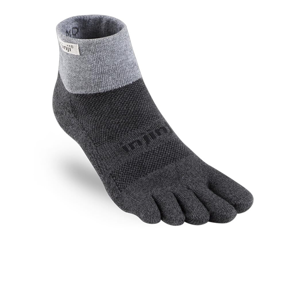 Injinji – Chaussettes mi-Haute avec Orteils séparés de la Gamme Trail pour Homme