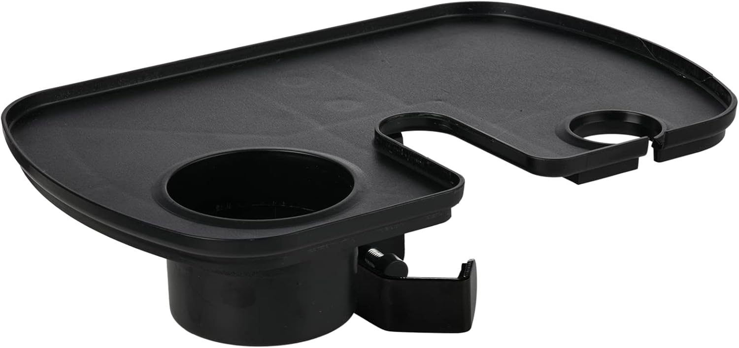 Microphone Stand Tray, Universal Mic Stand Clamp-On Tray, Utility Shelf Rack Tray for Karaoke, Recording, Live Broadcast, Live Streaming, Performance, Drink Holder and Microphone Holder