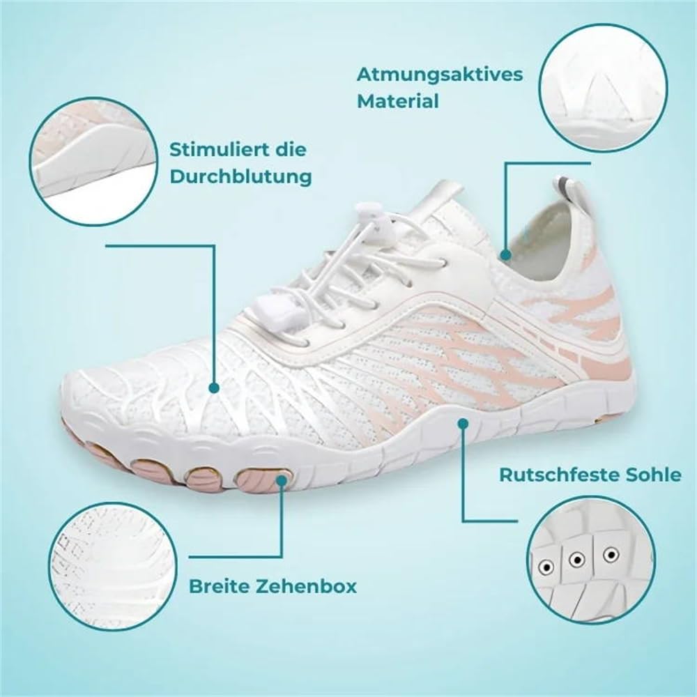MEIION TerraFlex Barfußschuhe Neutraleschnell trocknende Trailrunning-Schuhe, weiche und leichte Wasserschuhe