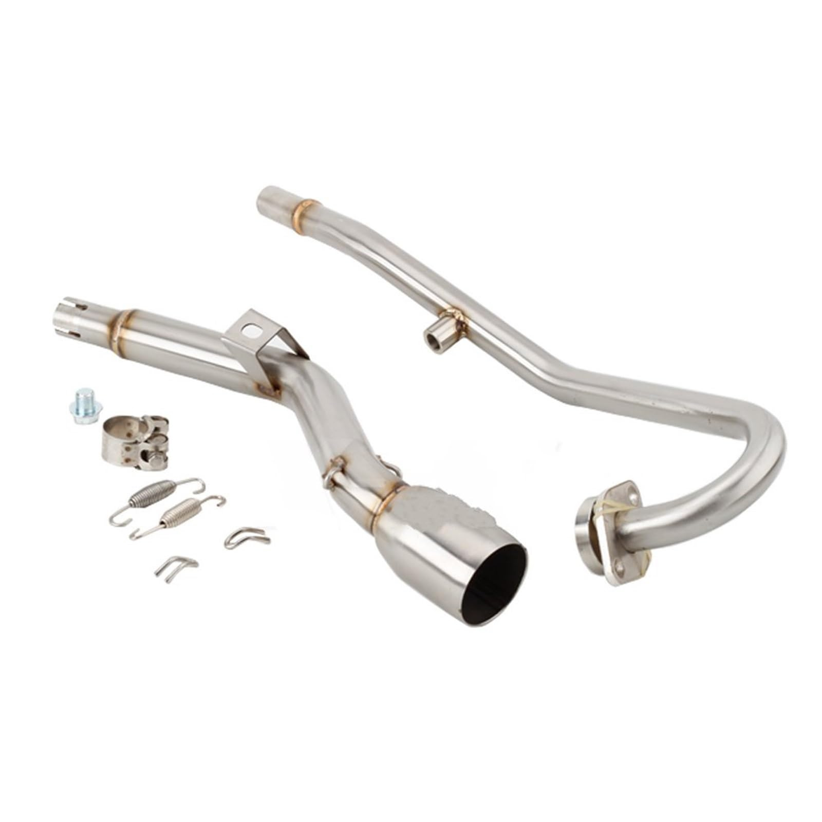 51 mm Motorrad-Auspuffkrümmer-Verbindungsrohr für Suzuki DR125 2008-2015