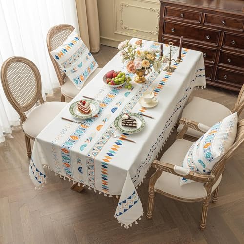 SXYITE �e�[�u���N���X ���� �k�� table cloth �����` ���n �h�� �h�� ����h�~ ������� ���� �����e�[�u���N���X �t�����W�t�� ����~�� �����` ���� ���n �C�x���g �_�C�j���O ��130cmx��200cm �W�I���g���O���[��