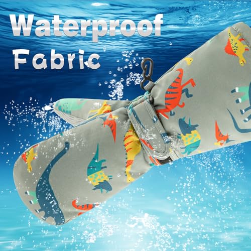 Image of BAVST Winter Kids Waterproof Gloves for Boys Girls Snow Ski Toddler Baby Mittens Outdoor for Infant Teens 1-5T