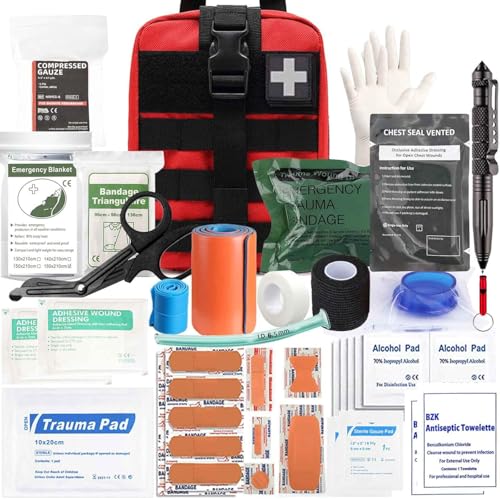 Ifak Trauma Kit 74-Piece Upgrade Tactical First Aid Kit