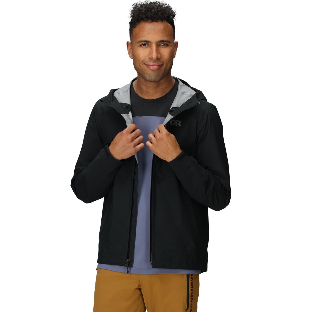 Outdoor Research Freewheel Herren-Regenjacke, Stretch, wasserdicht und winddicht, Mountainbike-Ausrüstung, leicht