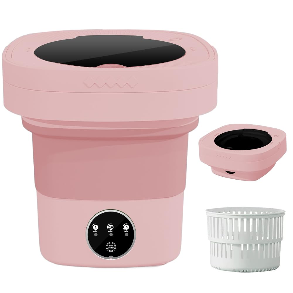 Portable Washing Machine Foldable Mini Small Portable Washer Washing