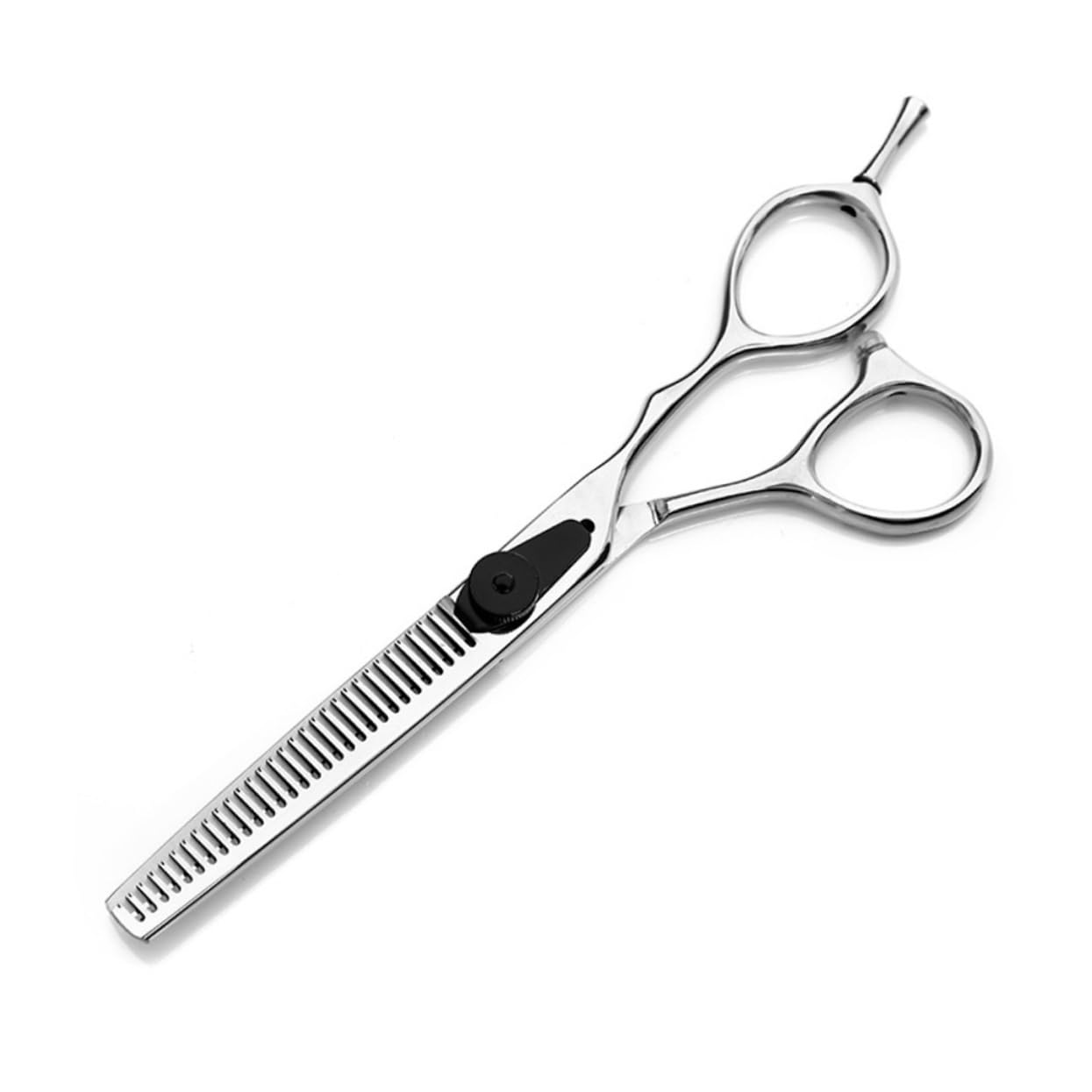 Ipetboom 2piezas Tijeras De Peluquería De Plata Tijeras Profesionales Para Entresacar y Peinar El Cabello Para Salones De Peluquería y Peluqueros