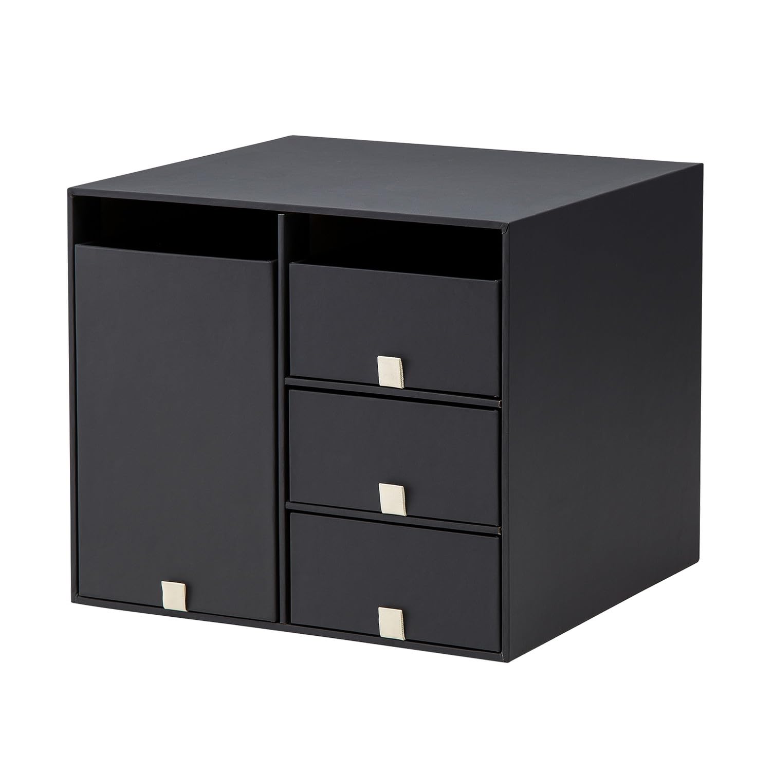PLUS LP-304YS 85-130 małe pudełko do przechowywania salon post czarny rozmiar S