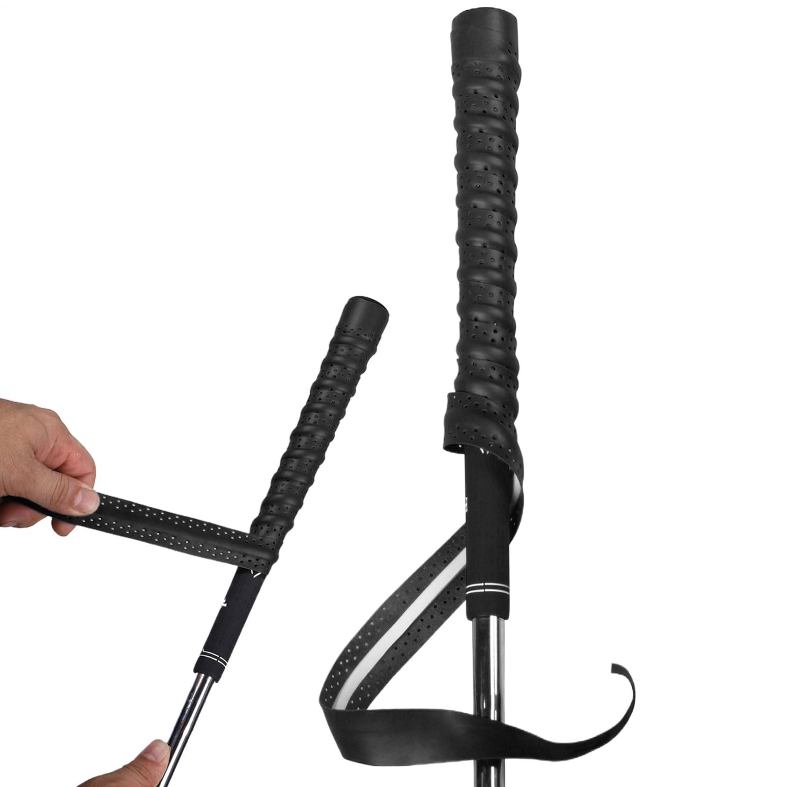 Cinta Para Envolver Empuñaduras De Golf - Cinta Sobregrip De Golf Absorbente De Impactos - Accesorio Deportivo de Instalación Rápida para Adolescentes, Chicas, Atletas, Mujeres, Golfistas,