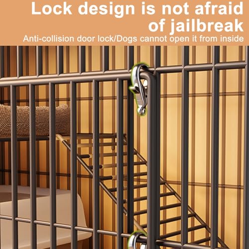 Cage chaton intérieur 2 niveaux pour éviter les bêtises de vos animaux