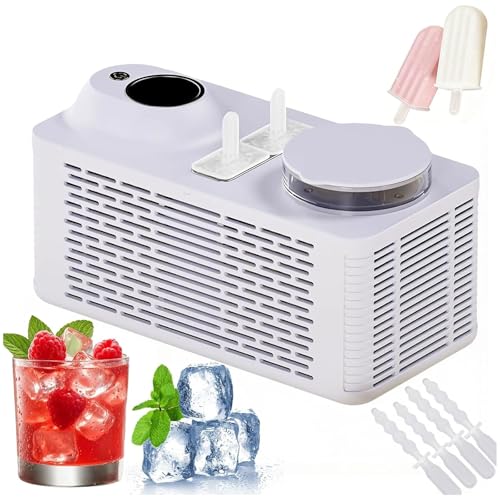 Máquina de helados caseros para evitar azúcares con moldes de paletas rápidos