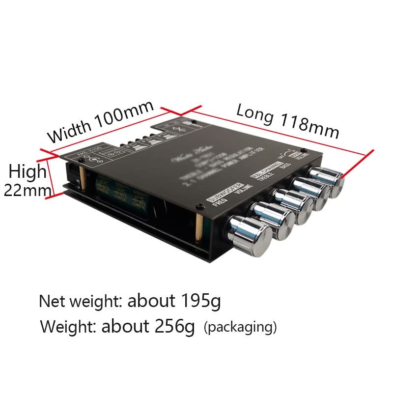Amazon.co.jp: MVUYO 2 * 50W+100W TPA3116D2 パワーサブウーファー