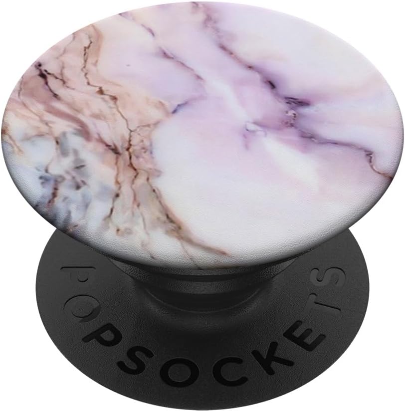 Marbled White Golden Rose Purple Pink Blue Grey PopSockets PopWallet for MagSafe