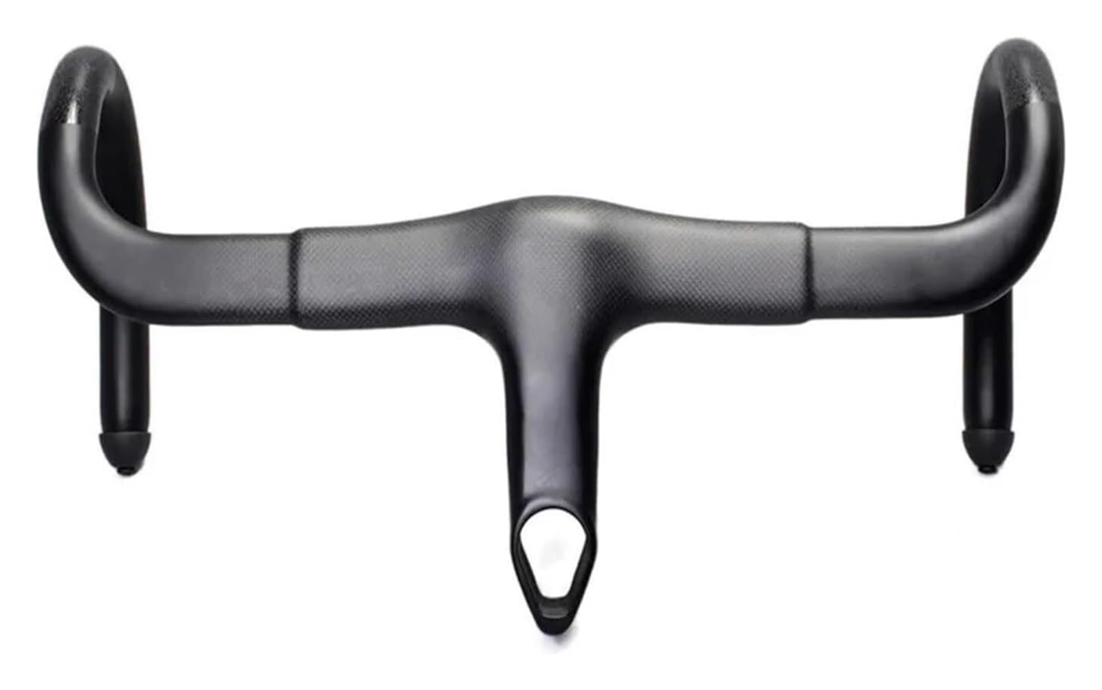 Manubrio per Bici da Corsa, Biciclette in fibra di carbonio completa, manubrio integrato, bici da strada e gravel, manubrio da corsa(420x120mm)