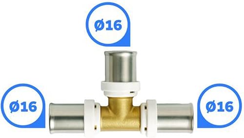 Somatherm for you - /5720-16 - Surrezione per Ø16 tubo multistrato, consente di collegare un tubo a multistrato di diametro Ø16 - 6