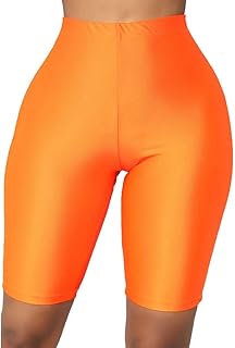 Orange spandex shorts Outlet