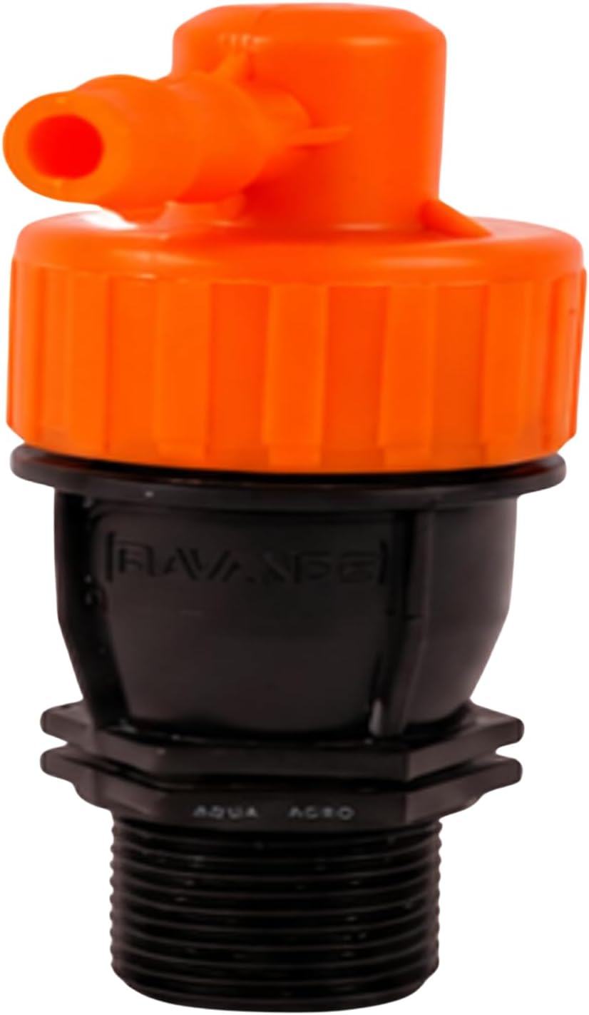Air & vaccum Release Valve - Plastic - by RAVANDS - 1" (M-TH) - (Pack of 1)