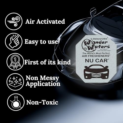 Image of Wonder Wafers 250 Count Unwrapped Automobile Professional Use Air Fresheners Car and Truck Detail (Nu Car)
