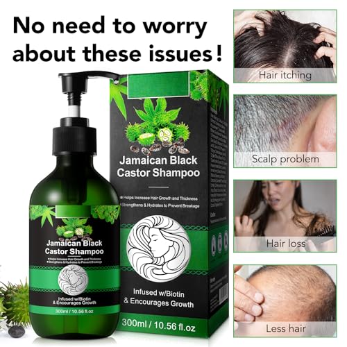 Cloxeny Jamaican Black Castor Oil Shampoo And Conditioner Set For Hair Growth thumb #4