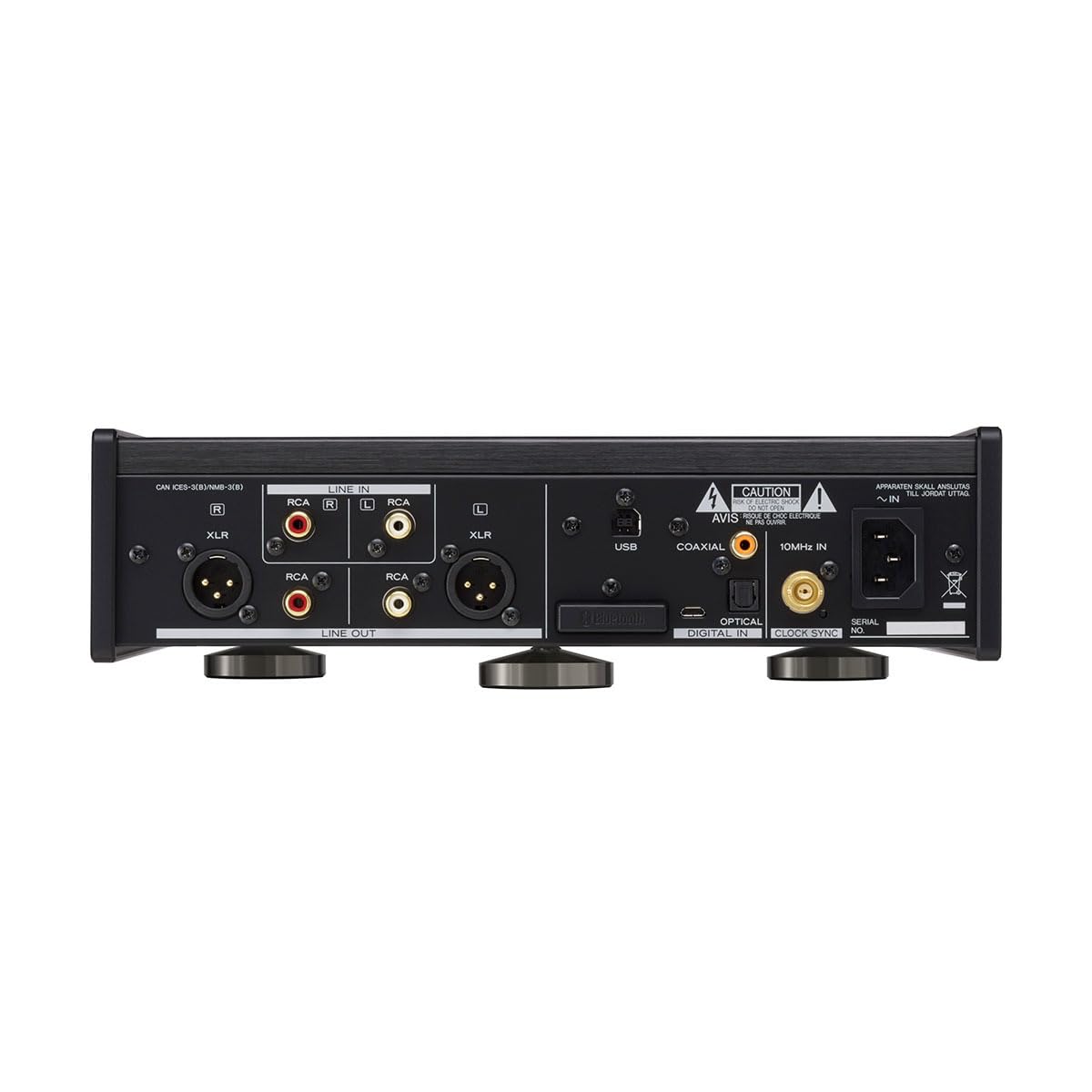 TEAC Reference UD-505-X Preamplificador USB DAC, DAC de alto rendimiento con estructura dual mono y amplificador de auriculares totalmente simétrico, color negro